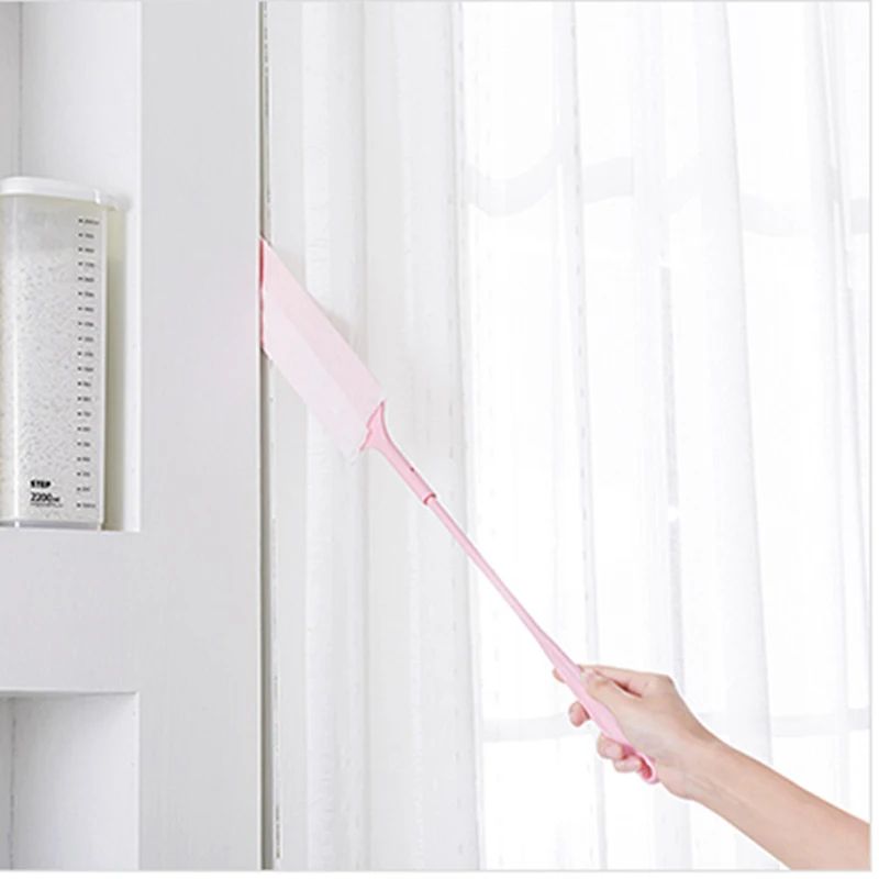 Long Handle Dust Gap Cleaning Brush With 10 Cloth Pads 4