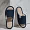 ComfortEase Linen Slippers Breathable OpenToe House Slippers For Men Women 3