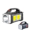 SolarBright Solar Rechargeable Flashlight With COB Work Light 6