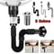 Flexible AntiOdor Sink Drain Pipe With Deodorizing Filter 0