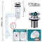 Flexible AntiOdor Sink Drain Pipe With Deodorizing Filter 6