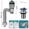 Flexible AntiOdor Sink Drain Pipe With Deodorizing Filter 7