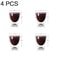 Double Wall Insulated Glass Cup For Espresso Tea Whisky 6