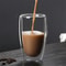 Double Wall Insulated Glass Espresso Cups Set Thermal Coffee Latte Mugs 6Piece 5