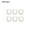 Double Wall Insulated Glass Espresso Cups Set Thermal Coffee Latte Mugs 6Piece 6