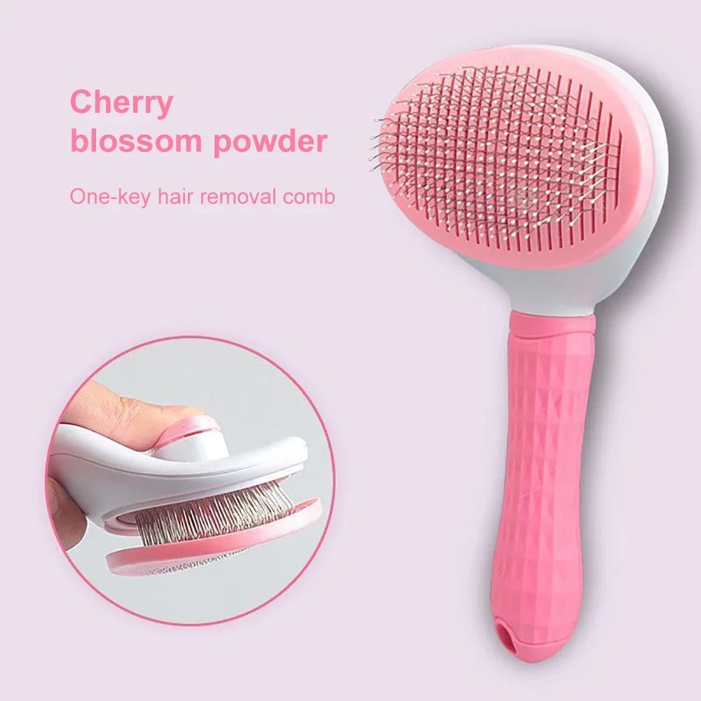 SilkyPaws Pet Grooming Brush For Dogs Cats 8