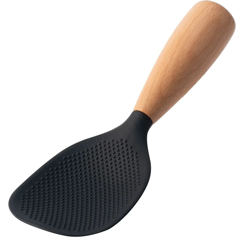 HeatResistant Silicone Cooking Spoon For Nonstick Cookware 6