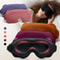 3D Contoured Sleep Mask For Total Blackout Comfort 1