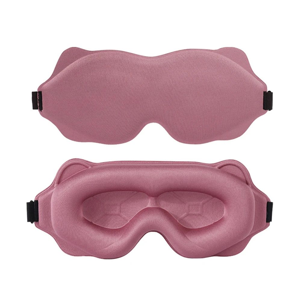 3D Contoured Sleep Mask For Total Blackout Comfort 6