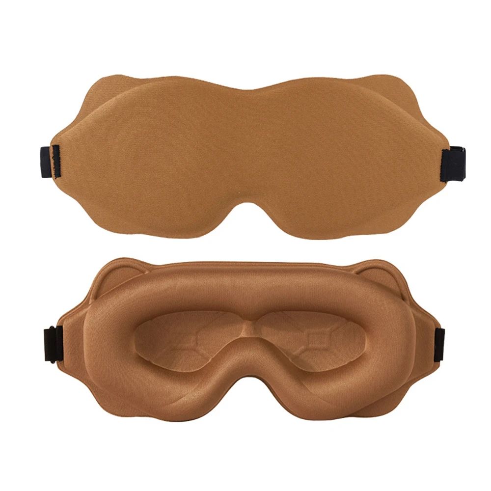 3D Contoured Sleep Mask For Total Blackout Comfort 8