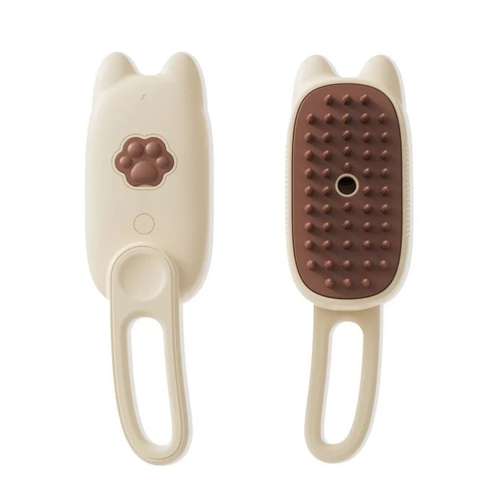 SteamGlow 3in1 Pet Grooming Brush For Cats Dogs 13