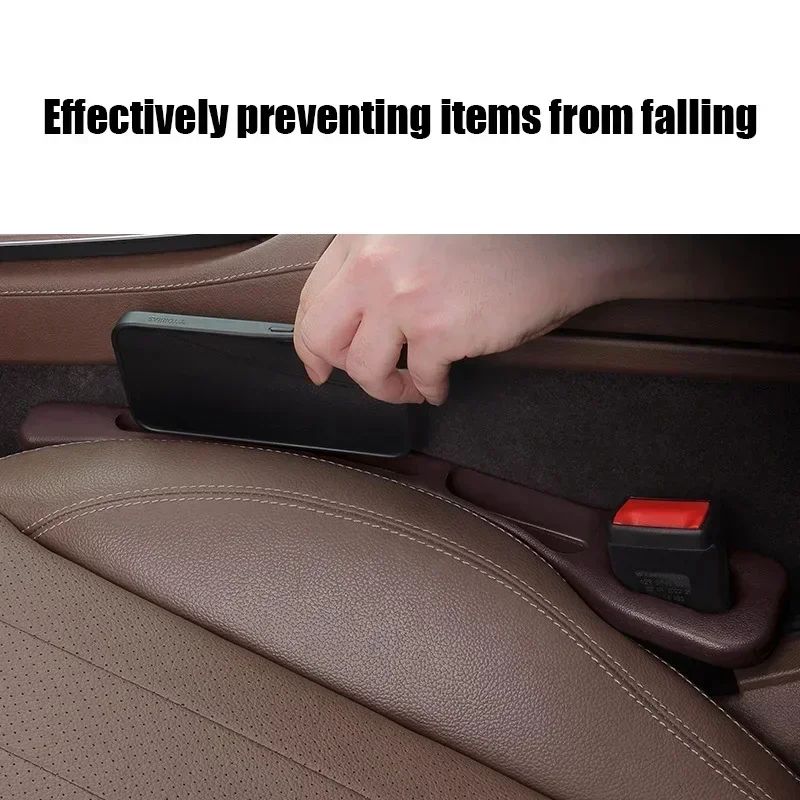 2Pack Car Seat Gap Filler Organizer With Waterproof Seat Gap Storage 2