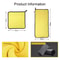 Plush Microfiber Car Towel Set For StreakFree Washing Home Cleaning 5