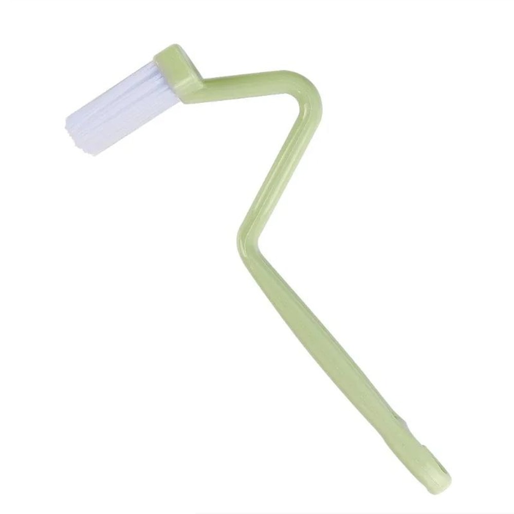 S Shape Toilet Cleaning Brush For Curved Rim And Corner Scrubbing 2