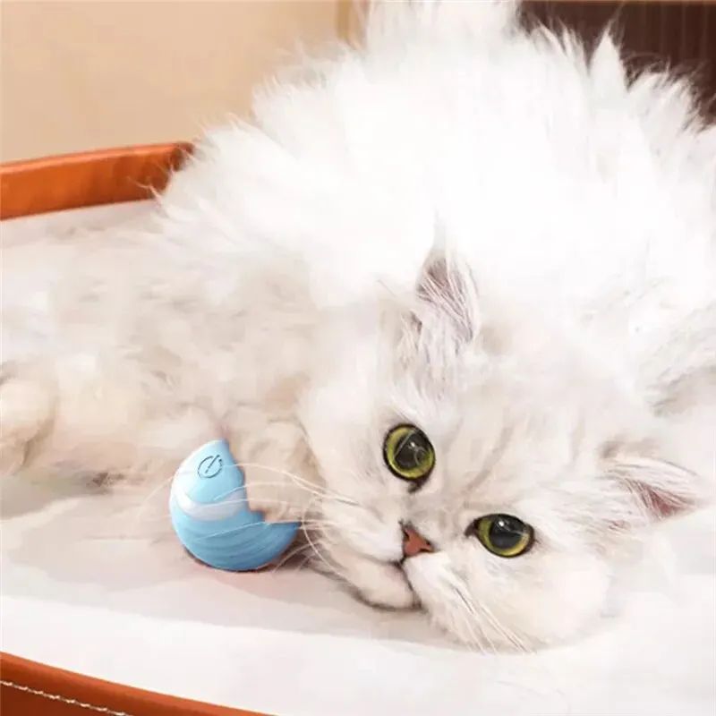 Automatic Rolling Cat Ball Interactive Cat Toy For Indoor Cats 3