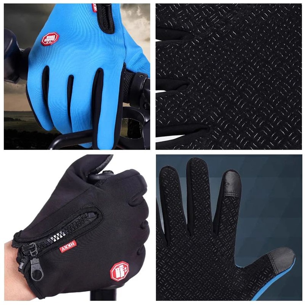 Touchscreen Winter Gloves For Men And Women Windproof Non Slip Thermal Gloves 2