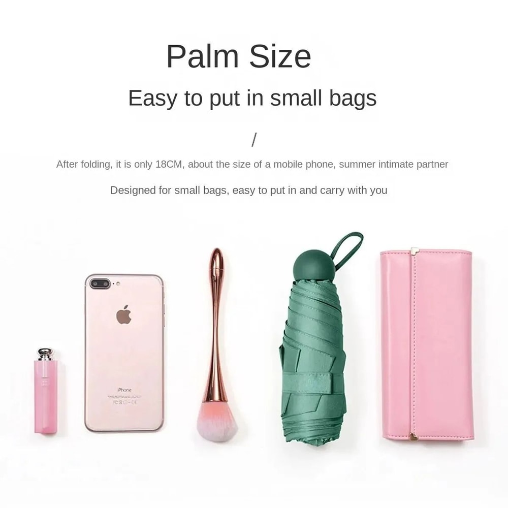 Capsule Mini Travel Umbrella Portable Sun Umbrella Compact Rain Umbrella For Everyday Protection 3