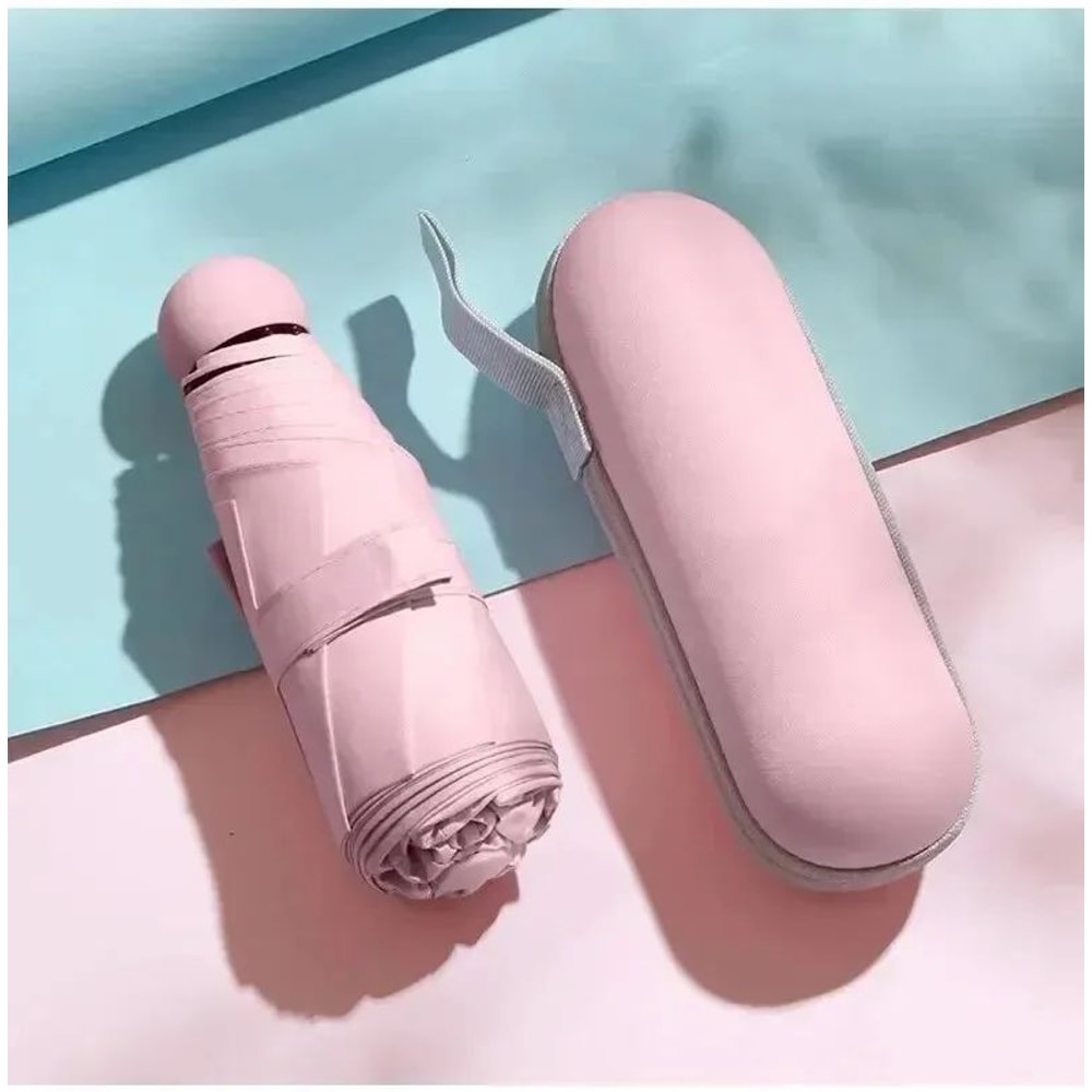 Capsule Mini Travel Umbrella Portable Sun Umbrella Compact Rain Umbrella For Everyday Protection 9