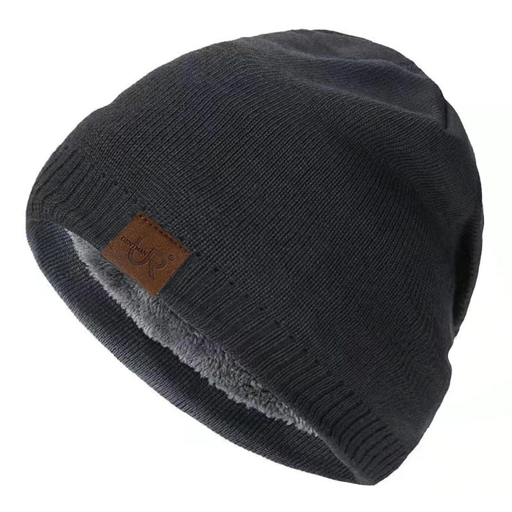 Thermal FurLined Winter Beanie For Men Women 9