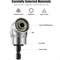 105 Degree Right Angle Drill Adapter Socket Extension Set 3