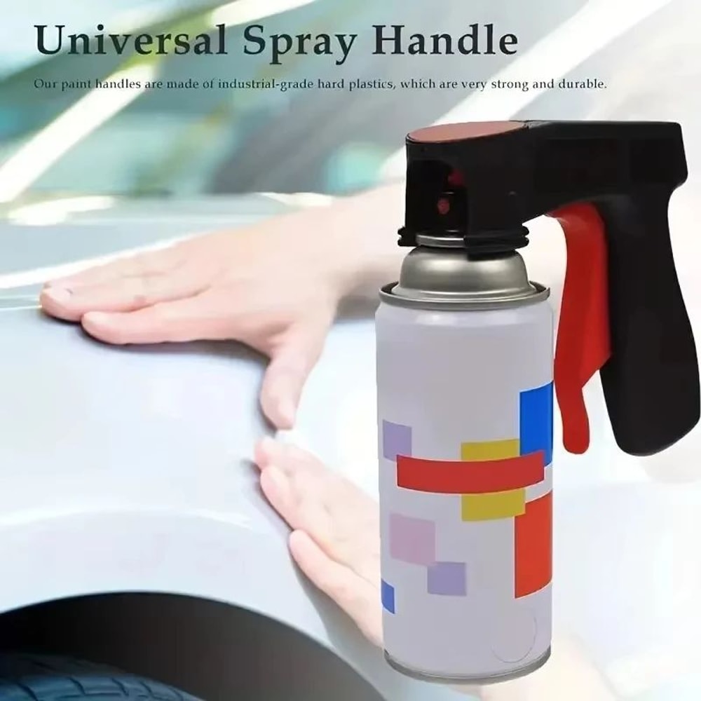 Ergonomic Spray Paint Handle For Aerosol Cans And DIY Auto TouchUps 2