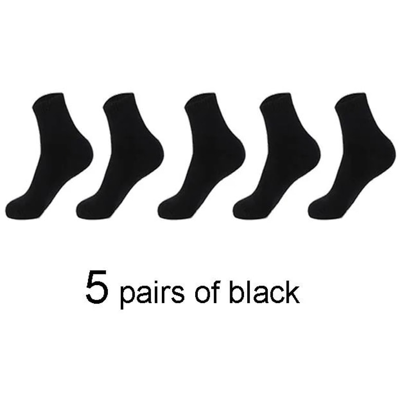 5 Pairs Thermal Winter Terry Socks For Men And Women 12