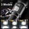 Rechargeable LED Tactical Torch With USB Charging And Zoom Beam 1