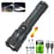 Rechargeable LED Tactical Torch With USB Charging And Zoom Beam 12