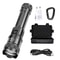 Rechargeable LED Tactical Torch With USB Charging And Zoom Beam 13