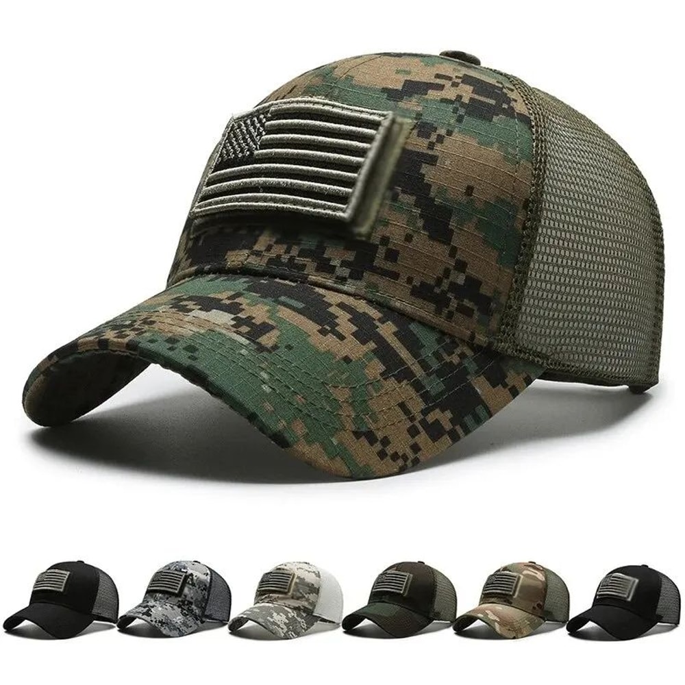 Mesh Baseball Cap With Breathable Sun Protection 0
