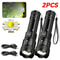 LumaStrike X2000 Tactical LED Flashlight USB Rechargeable Zoom Torch 7