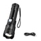 LumaStrike X2000 Tactical LED Flashlight USB Rechargeable Zoom Torch 9
