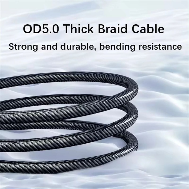 NNBILI 100W USBC Fast Charging Cable With LED Power Display 2