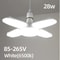 UltraBright Foldable LED Garage Light 28W E27 Deformable Ceiling Bulb 7