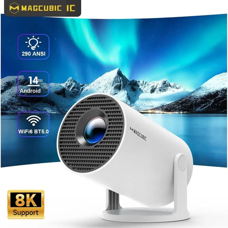Magcubic HY300 Pro Smart Mini Projector With WiFi 6 Bluetooth 54 0