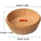 CrispClean Air Fryer Paper Liners Disposable NonStick Parchment Sheets For Easy Air Fryer Cooking 12