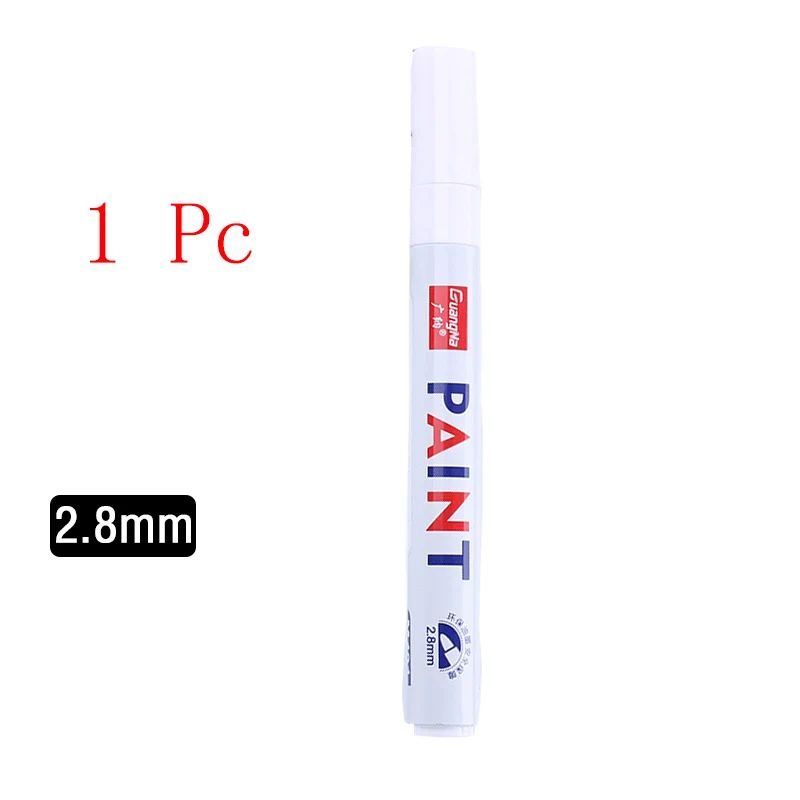 White Gel Paint Marker Set For DIY Art Sketching Waterproof Writing 18