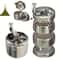 Manual Nutmeg Grinder Spice Crusher For Peppercorns Ginger Rock Salt Hard Spices 0