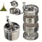 Manual Nutmeg Grinder Spice Crusher For Peppercorns Ginger Rock Salt Hard Spices 0