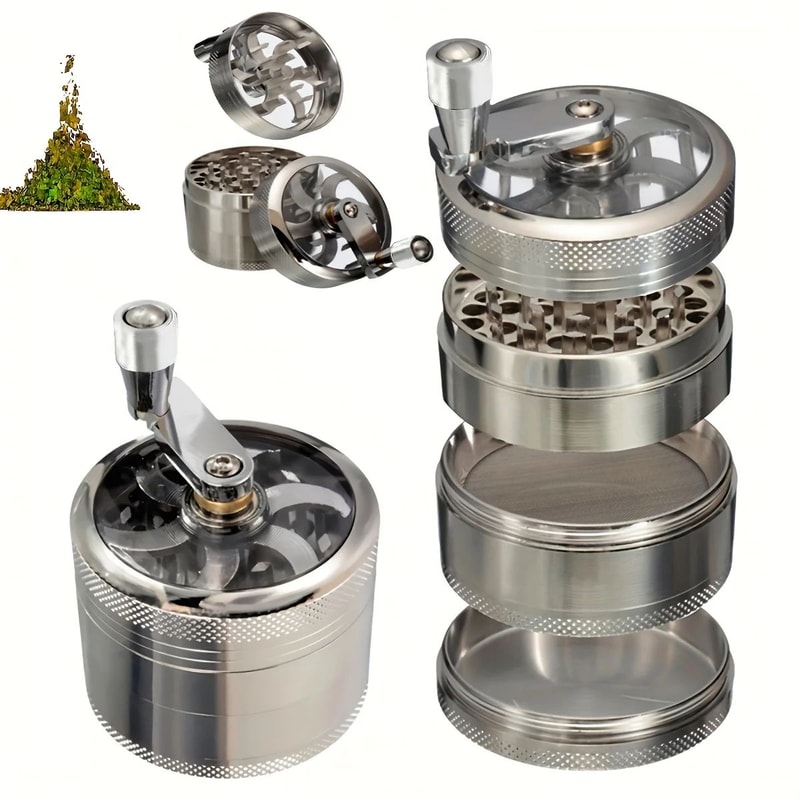 Manual Nutmeg Grinder Spice Crusher For Peppercorns Ginger Rock Salt Hard Spices 0
