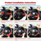 Premium Carbon Fiber PU Leather Car Steering Wheel Cover For 14515 Inch Wheels 2