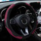 Premium Carbon Fiber PU Leather Car Steering Wheel Cover For 14515 Inch Wheels 7