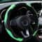 Premium Carbon Fiber PU Leather Car Steering Wheel Cover For 14515 Inch Wheels 8