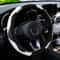 Premium Carbon Fiber PU Leather Car Steering Wheel Cover For 14515 Inch Wheels 9