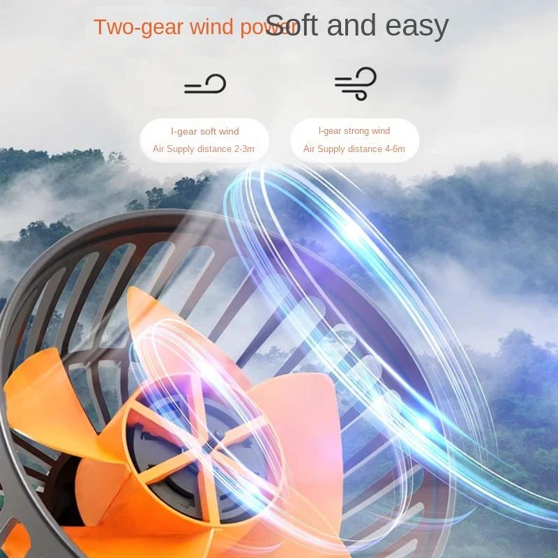 BreezeFlow 360 Triple Head Car Fan Adjustable USB 12V24V Cooling Fan For Cars Trucks Office Desk 2