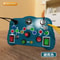Montessori LED Busy Board For Toddlers Sensory Travel Toy With Light Switch Activities 8