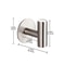 Heavy Duty Stainless Steel Adhesive Wall Hook For Bathroom Kitchen Garage 1