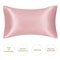 JuwenSilk Mulberry Silk Pillowcase For Hair Skin Cooling Soft Silk Pillow Cover For Standard Que 7