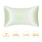 JuwenSilk Mulberry Silk Pillowcase For Hair Skin Cooling Soft Silk Pillow Cover For Standard Que 8
