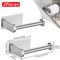 Modern Stainless Steel Adhesive Toilet Paper Holder Wall Mounted Paper Towel Rack 13